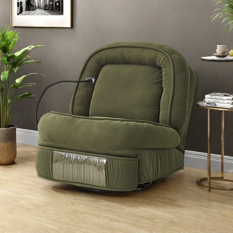 Comfortable pine solid wood lounge chair, Off White