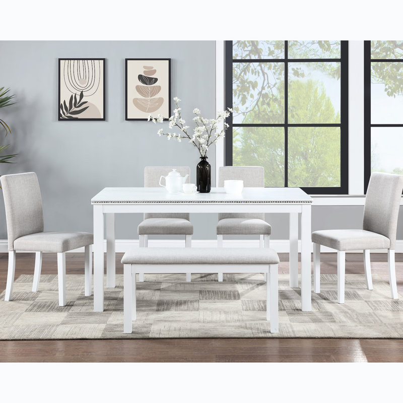 6 Pieces Dining Table Sets