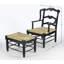 Fauteuil à oreilles et repose-pieds Getz-27434559