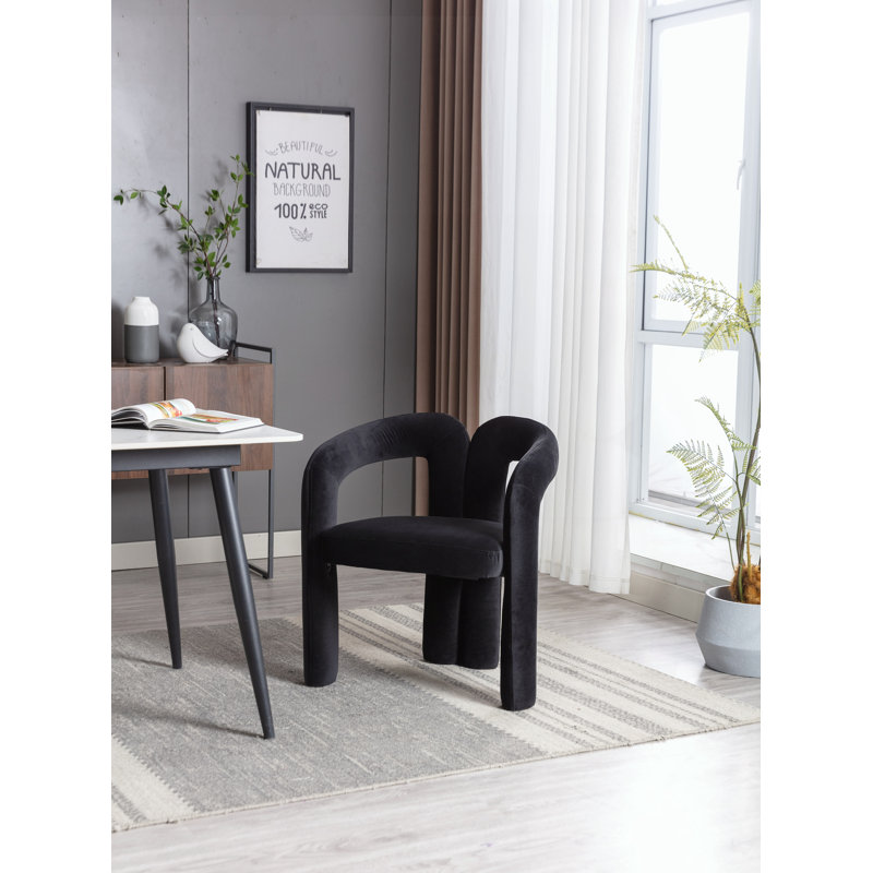 Ensemble de 2 fauteuils pour salon, Noir