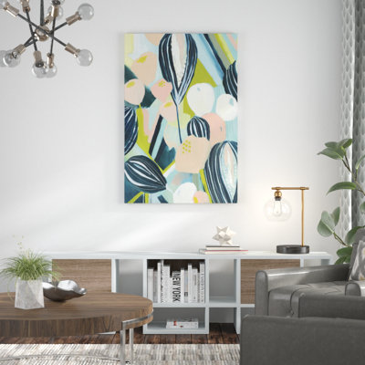 «Glow Garden II», peinture sur toile