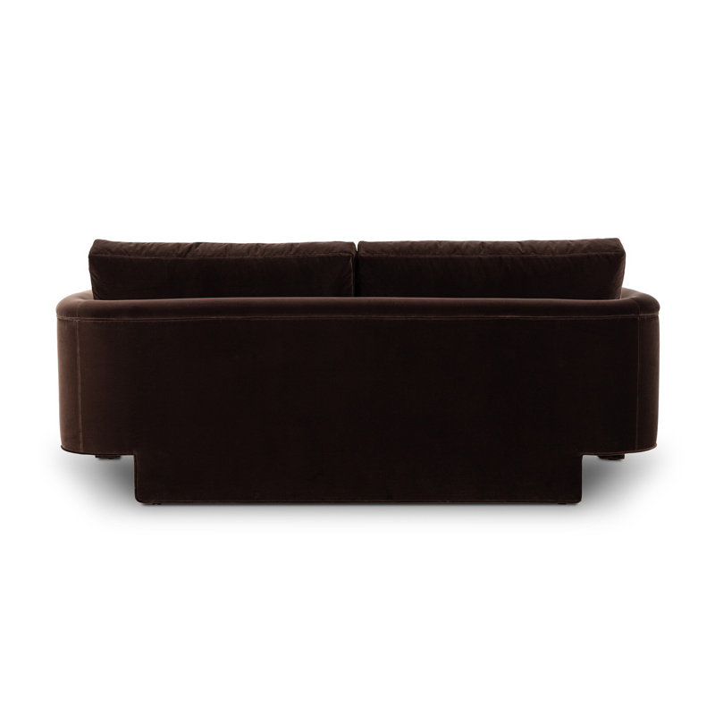 Katya Sofa, Surrey Cocoa, 33" W x 96.5" W x 39.75" D