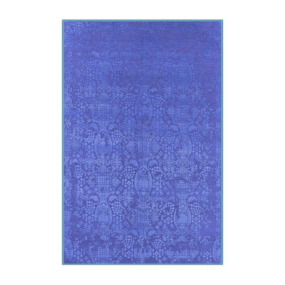 Tapis oriental en laine / polyester tissé à la machine Kaisa