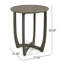 Table d'appoint ronde pour l'extérieur