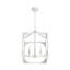 Luminaire suspendu carré 4 lumières Highland Hill-63573986-63573987