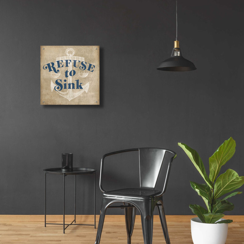 «Burlap World Map IV» par Sue Schlabach, art mural en verre acrylique, H 24 po x l 24 po x P 0,2 po