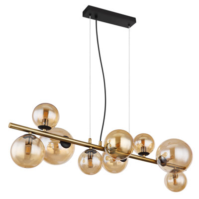 Crowther 9 - Light Brass Novelty Pendant