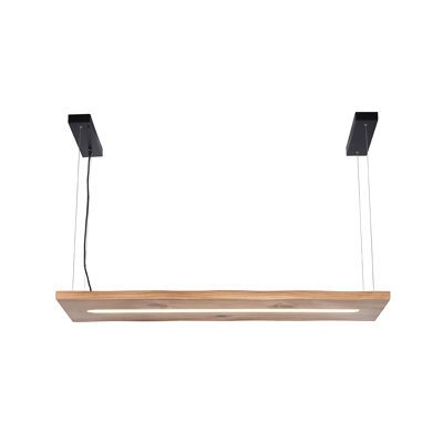 1 - Light Holz Natur Kitchen Island Pendant