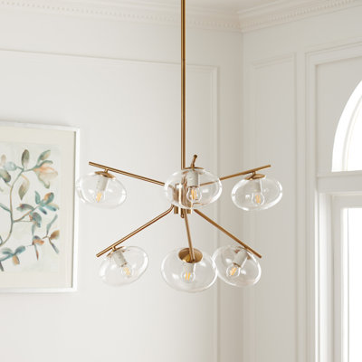Lustre sphérique spoutnik 6 lumières Vincenza