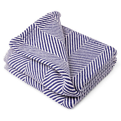 Monhegan Cotton Throw Without Fringe