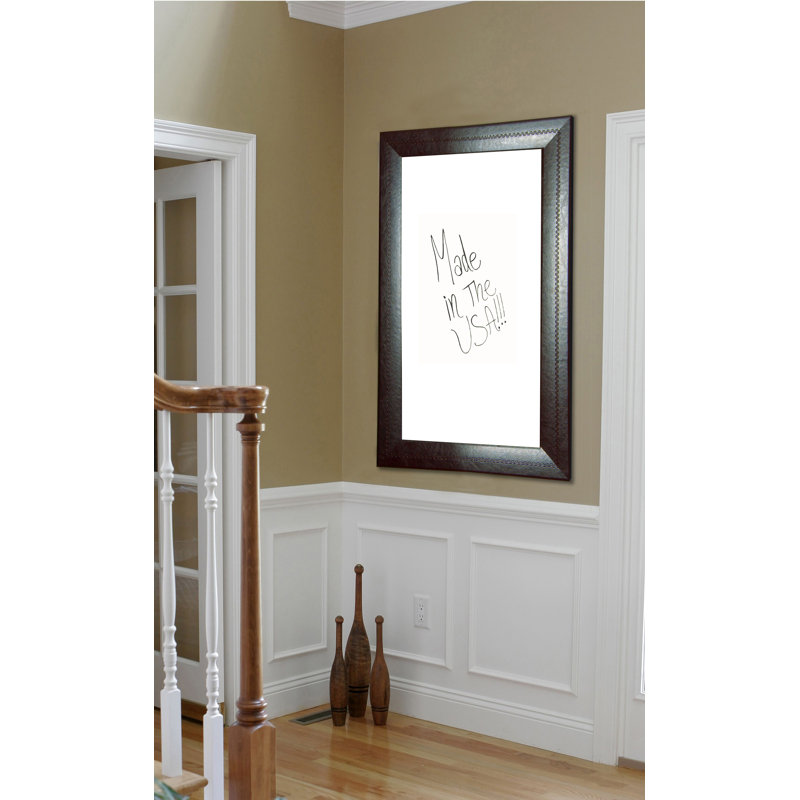 Tableau effaçable mural, H 1 pi 5,75 po x l 1 pi 11,75 po