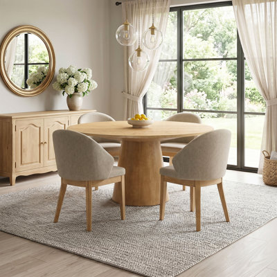 Euna Round Dining Table Set