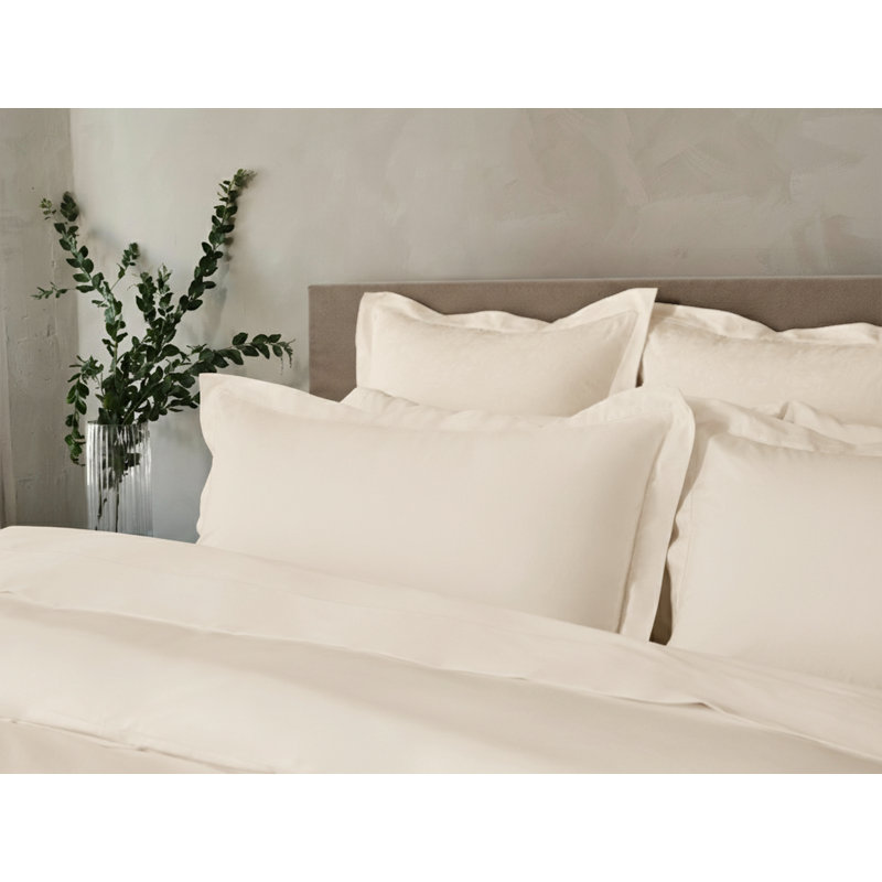Heirloom Organic Pillow Sham, King, Undyed