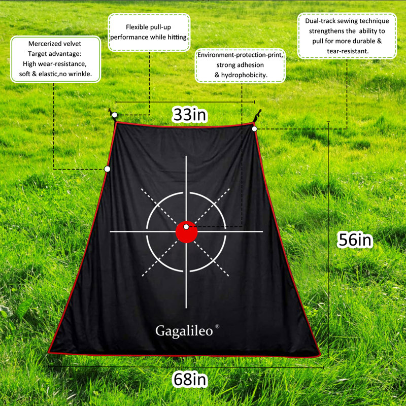 Filet de golf d'entraînement 8x6ft