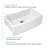 30" L Ceramic Farmhouse Kitchen Sink