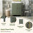 24" Single Bathroom Vanity With Ceramic Top-272444917