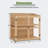 40.2" W x 24" D Wooden Cold Frame Greenhouse with Adjustable Shelf & Lockable Door