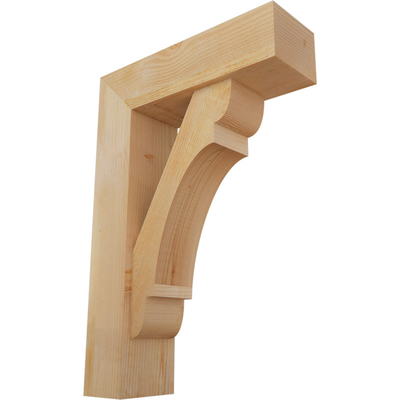 Support de bloc olympique avec entretoise décalée, 38 x 26, Sapin Douglas de l 8 po (scié brut)