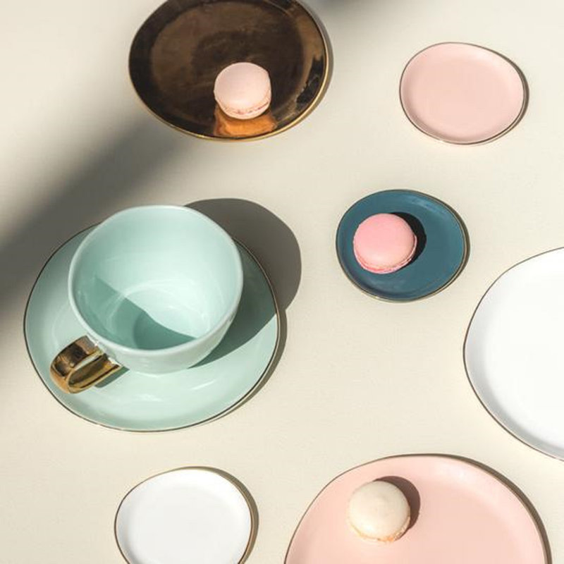 Good Morning Plate, Old Pink