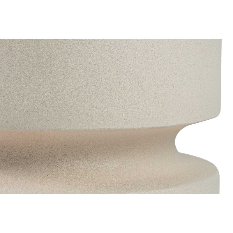 Provenance Signature Outdoor Round Side Table, Sand, Mist, 16"