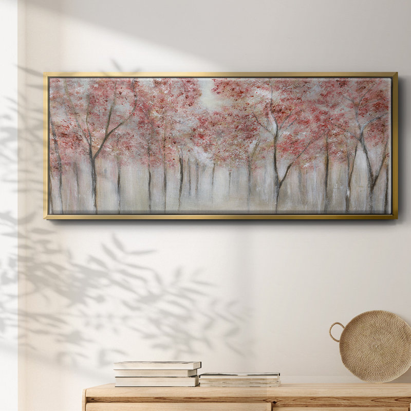 «Blush Spring», toile encadrée, H 20 po x l 50 po