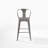 Counter Stool with Metal Frame-1640795388