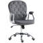 Home Office Chair, Button Tufted Desk Chair With Adjustable Height