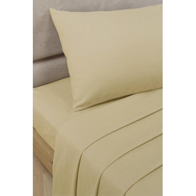 Hristos Cotton Blend Percale Fitted Sheet