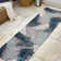 Kile High-Low Tropical Palm Brown/Navy/Ivory Indoor/Outdoor Rug