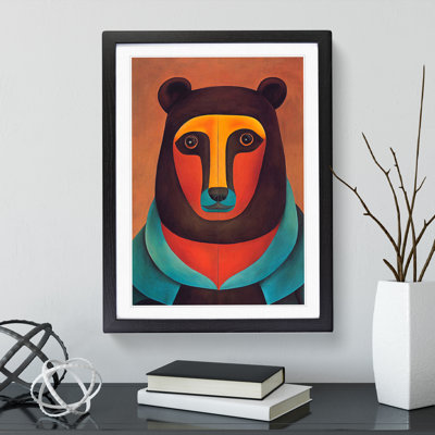 XV1022-4714X Traditional Bear No.4 Abstract - Print