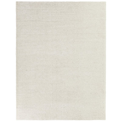 Zephyr Chalk Modern Micro-Check Area Rug
