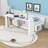 Multifunctional Daybed with Drawers and Desk,Shelves-423747369-423747370