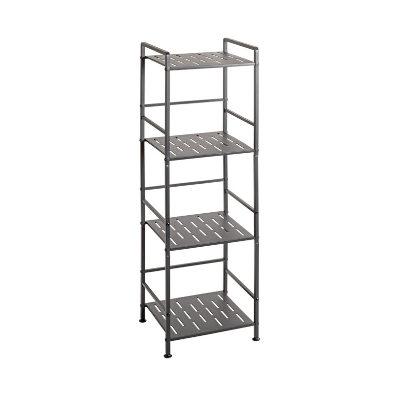 33cm W Metal Storage Rack, 106"H x 33"W x 28"D