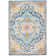 Furtado Oriental Blue/Orange/Yellow Area Rug