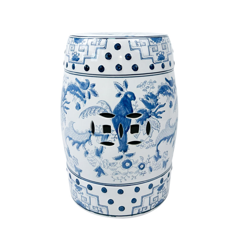 Chinese style ceramic stool