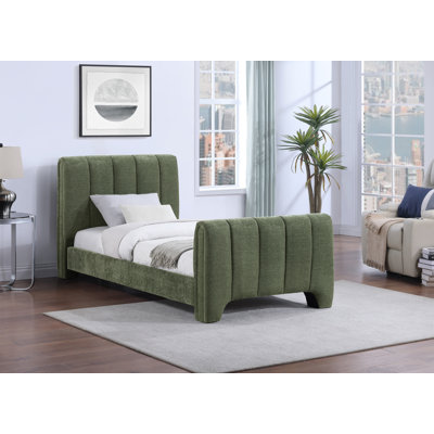 Zerina Chenille Fabric Bed