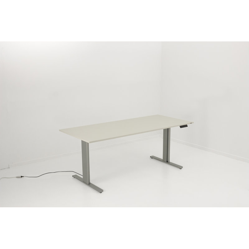 Thaler Adjustable Standing Desk, Anthracite, 120cm H x 100cm W x 60cm D