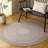 Braided 809 Hand Woven Pet Yarn Pile Geometric Rug-108596907