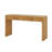 Curved Console Table With Storage, Wooden Entryway Table With 2 Drawers, Farmhouse Rustic Console Tables-119402483