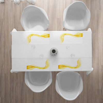 Polyester Abstract Rectangle Placemat