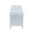 Flavius Rattan & White Finish Bench W/Storage
