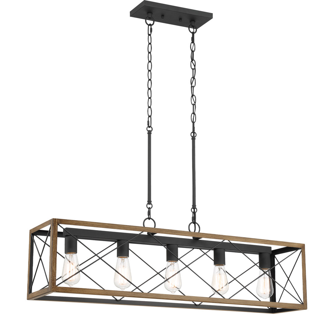 Evys Dimmable Kitchen Island Square / Rectangle Chandelier Sand & Stable™ 