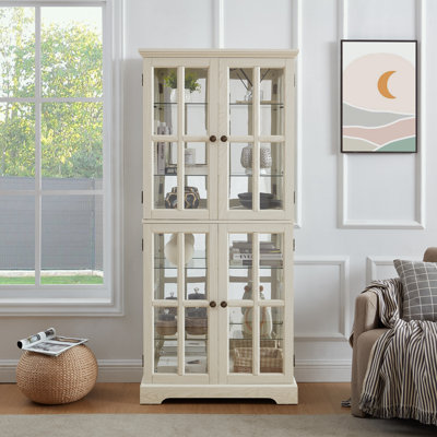 68.7"H LED Curio Display Cabinet by Winston Porter