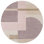 Aslin Geometric Pink/Light Purple Area Rug