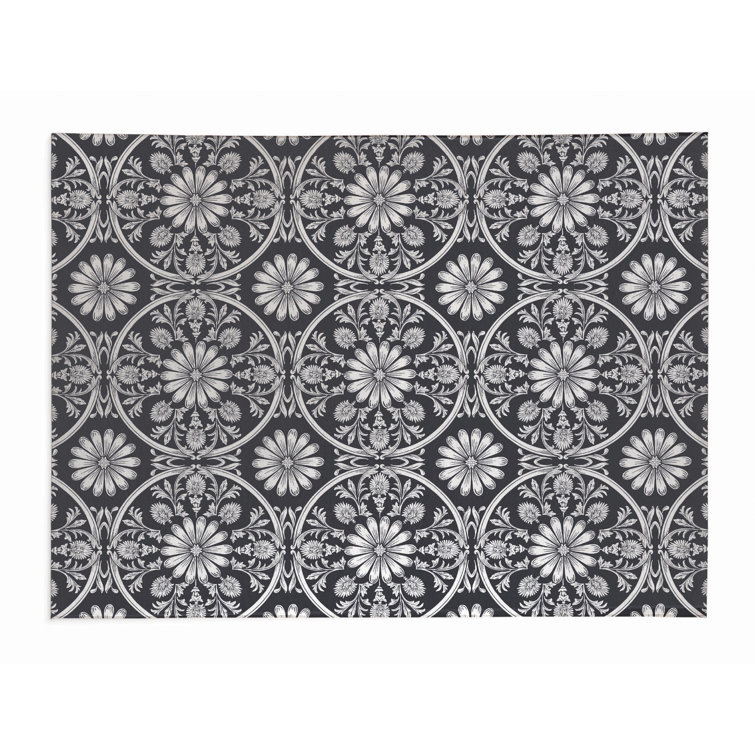 Daisy Tile Outdoor Area Rug