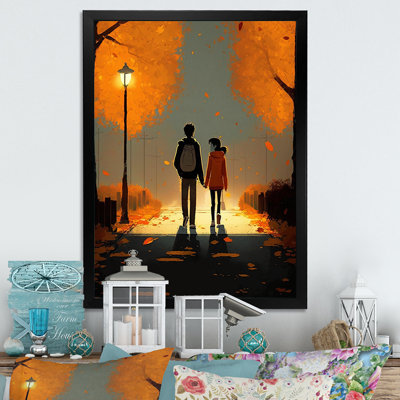 «Love in Central Park», reproduction sur toile