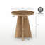 Pedestal Side Table Set-1494816864