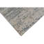 High-Quality Hand-Knotted Silver And Black Area Rug