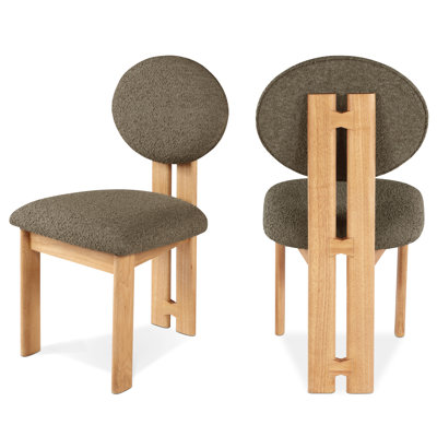 Napa Brityn Boucle Fabric Upholstered Side Chair