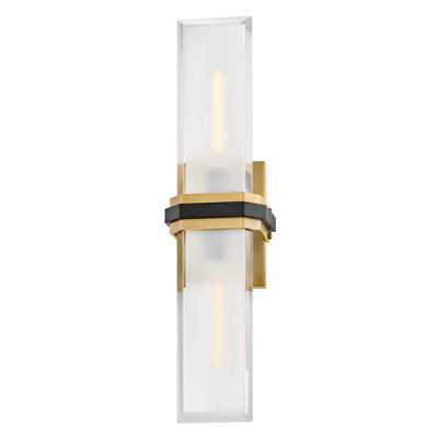 Applique murale pour meuble-lavabo 2 lumières Kipton